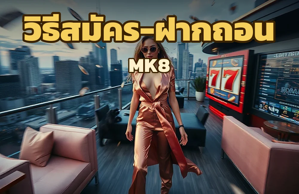mk8 วิธีสมัครและฝากถอนแบบละเอียดทีละขั้น